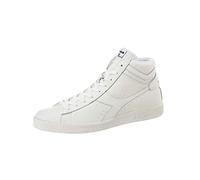 Diadora Unisex Game L High Waxed Hohe Sneaker, Weiß White Fogliame, 38.5 EU