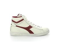 Sneaker Diadora Game L High Waxed White Red Pepper Unisex-Schuhgröße 44