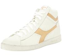 Diadora Unisex Game L High Waxed Suede Pop Gymnastikschuh, Weiß Milch, 45.5 EU