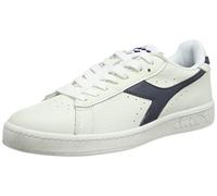 Diadora Unisex Game L Low Waxed Gymnastikschuhe, Weiß/Blau, 47 EU