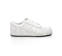 Diadora - Mittelgroße Sneakers - Magic Icona Low White White White für Herren - Größe 43 - Weiß Weiß 43