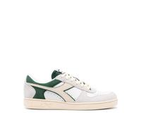 Diadora Magic Basket Low Suede Leather 501.178565 01 C1161 Col. Bianco Panna Verde bianco panna verde/41