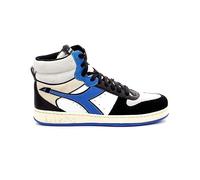 Diadora Unisex Magic Basket Mid Twin Gymnastikschuh, Weiß Royal Black, 38.5 EU
