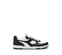 Diadora Unisex Raptor Low Sneaker, Weiß Schwarz Schwarz, 44 EU