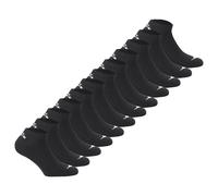 Diadora Unisex Sneakersocken - 12er Pack, Logo Schwarz / 35-38 35-38 Schwarz