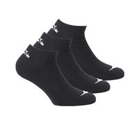 Diadora Unisex-Sneakersocken Vorteilspack – Logo, Schwarz, Größe 35-38 – 3er-Pack