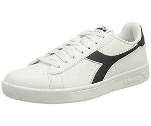 Diadora Unisex TORNEO Sneaker, Weiß/Blau, 45.5 EU