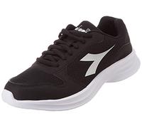 Diadora Women's Robin 4w Gymnastics Shoe, Black Black Silver White, 37 EU