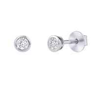 Diamant Ohrstecker 0,2 ct) Georgia aus Weißgold 585 Damen- und Kinderohrringe