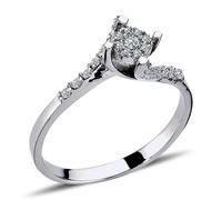 Diamant Solitär Ring 0,30 Carat Effect