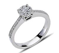 Diamant Solitär Ring 1,00 Carat Effect