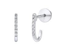 Diamantohrringe (0,08 ct) Megan in Weißgold 585 Damen- und Kinderohrringe