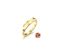 Diamday 14K Gold Offene Finger Ringe für Damen Herren Verstellbar Daumen Midi Eternity Band Ring Stapelbar Dünner Goldring Gefüllte Offene Knuckle Ringe Damen Mode Ringe Schmuck Geschenke 49-62