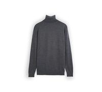 Diana Studio - Herren Basic-Rollkragenpullover, 100% Merinowolle, einfarbig, langärmelig, Regular Fit