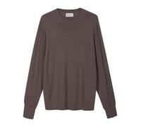 Diana Studio Men's Rundhalspullover aus Cashmere und Merinowolle Pullover Sweater, Taupe, Small
