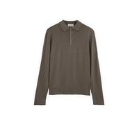 Diana Studio - Poloshirt aus Kaschmir und 100% Merinowolle, Taupe, Größe XL, Regular Fit