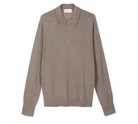 Diana Studio - Poloshirt aus Kaschmir und 100% Merinowolle, Taupe, Größe XXL, Regular Fit