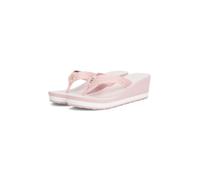 Dianette TOMMY HILFIGER "TH STRIPES WEDGE BEACH SANDAL", Damen, Gr. 40, rosa (rose), Textil, Schuhe Dianette, Zehentrenner, Sommerschuh mit gestreifter Innensohle (51772032-40)