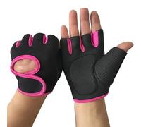 Dicke, lässige fingerlose Handschuhe, Unisex, atmungsaktiv, handgefertigt, Halbfinger, leicht, rutschfest, Fitness-Handschuhe
