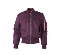 Dicke Winter Bomberjacke Herren Damen Outdoor Bombermantel Rot M