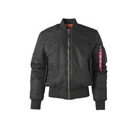 Dicke Winter Bomberjacke Herren Damen Outdoor Bombermantel Schwarz XXS