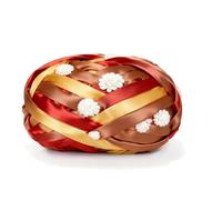 Dicke Wolle, Diameter 2cm Chunky Wool, Grob Gestrickte Kuscheldecke, Roving Garn Zum Handstricken Häkeln, Grobstrick Weiches Wollgarn Haustier Bett Sofa (Mischfarbe D)