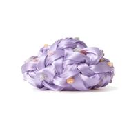 Dicke Wolle, Diameter 2cm Chunky Wool, Grob Gestrickte Kuscheldecke, Roving Garn Zum Handstricken Häkeln, Grobstrick Weiches Wollgarn Haustier Bett Sofa (Pink Lila)