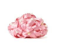 Dicke Wolle, Diameter 2cm Chunky Wool, Grob Gestrickte Kuscheldecke, Roving Garn Zum Handstricken Häkeln, Grobstrick Weiches Wollgarn Haustier Bett Sofa (Dunkelrosa)