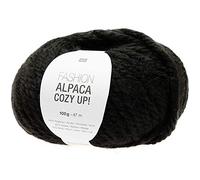 Dicke Wolle, Fashion Alpaca, Cozy UP, 100g, Schwarz