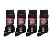 Dickies 12 Paar STRONG WORK SOCKS Herren Arbeitssocken Business Socken Strümpfe Größe 41-50 (39-42, 12 Paar Schwarz)