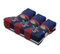 Dickies 15 Paar CUSHIONED CREW Work Socks Herren Arbeitssocken Business Socken Strümpfe Größe 39-50 (41-45, Farbmix)