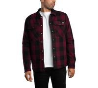 Dickies - Sherpa Lined Sacramento Maroon - Hemd Weinrot Large