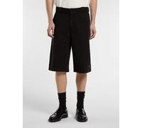 Dickies - 247 13-Inch stückgefärbte loose Arbeitsshorts, Herren, Schwarz, Größe: 40