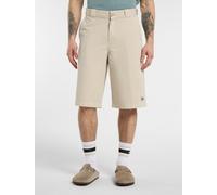 Dickies - 247 13-Inch stückgefärbte loose Arbeitsshorts, Herren, Weiß, Größe: OS