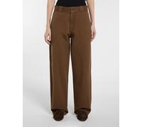 Dickies - 247 stückgefärbte loose Arbeitshose, Damen, Braun, Größe: W30/L32