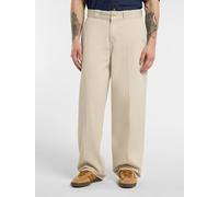 Dickies - 247 stückgefärbte loose Arbeitshose, Herren, Weiß, Größe: 28