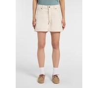 Dickies - 984 5-Inch high waist denim-Shorts, Damen, Weiß, Größe: 24