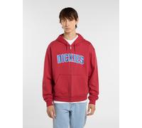 Dickies - Aitkin Kapuzenpullover mit reißverschluss, Herren, Rot, Größe: XXL