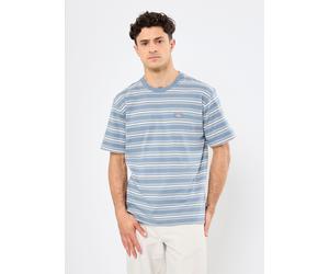 Dickies - Bekleidung LEWISTOWN STRIPE SS TEE - Blau - Größe XXL