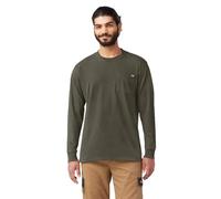 Dickies Herren Langärmelig, Rundhalsausschnitt T-Shirt, moosgrün, 2X