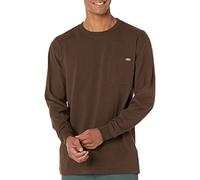 Dickies Big and Tall Herren-Sweater, mit Langen Armen und Rundhalsausschnitt, schwer, Schokoladenbraun, L