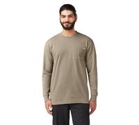 Dickies Herren Langarm Heavyweight Crew Neck Big and Tall, Desert Sand, Mittel