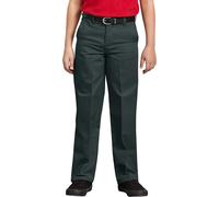 Dickies Boy's Big Flex Waist Flat Front Hose Hunter Green 10