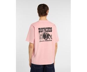 Dickies - Buchtell mittelschweres T-shirt, Herren, Rosa, Größe: S