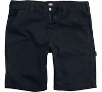 Dickies - Canvas 11-Inch carpenter-Shorts, Herren, Schwarz, Größe: 30