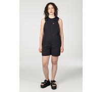 Dickies - Canvas Short Bib W Black - Latzhose - Schwarz - XS - 75% Polyester, 25% Baumwolle Schwarz XS
