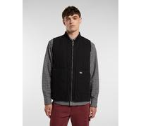 DICKIES WESTE QUILTED CANVAS VEST US:L Schwarz
