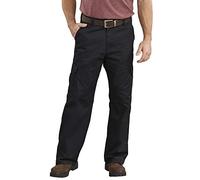 Dickies Cargo-Arbeitshose für Herren, lockere Passform., Schwarz, 32W / 30L