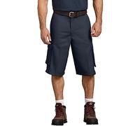 Dickies Cargo-Shorts für Herren, 33 cm, lockere Passform, Twill, Cargo-Shorts, Dunkles Marineblau, 42