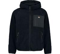 Dickies Central High Pile Hooded Übergangsjacke schwarz in XXL